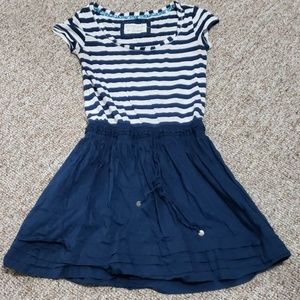 Navy striped Aeropostale dress